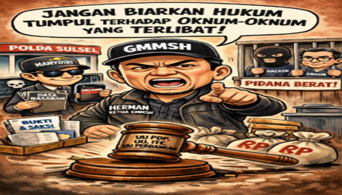 Oknum Bank Mandiri Diduga Bobol Data Nasabah, GMMSH: Ini Kejahatan Serius!