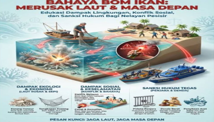 Rahasia Terbongkar! Ledakan Bom Ikan di Tanakeke, Korban Diduga Disembunyikan