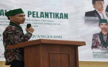 Pelantikan HMI KOMDAK Gowa Raya 2026–2027, Momentum Bangkitkan Nilai dan Soliditas Kader