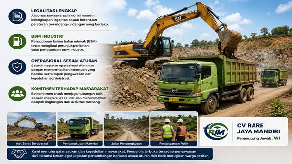 Tambang Tanralili Maros Tuai Sorotan, CV Rare Jaya Mandiri Buka Suara
