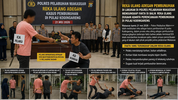 Fakta Baru Pembunuhan Kodingareng, Parang Disembunyikan, Korban Dibantai di Samping Masjid