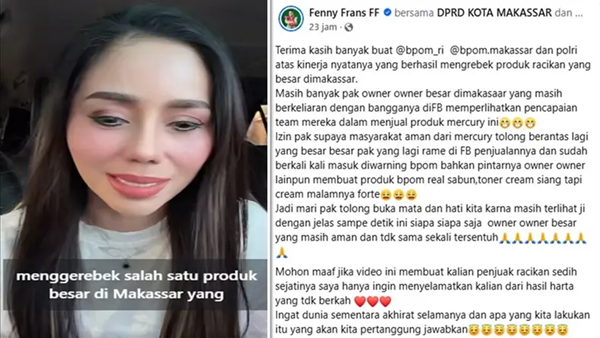 Fenny Frans Sentil Penjual Merkuri, Netizen Langsung “Kuliti” Masa Lalunya
