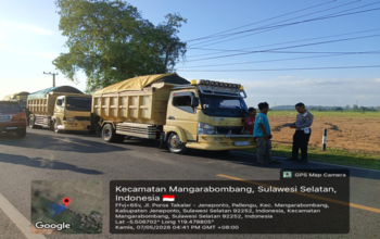 Patroli Sat Lantas Takalar Fokus Tertibkan Kendaraan ODOL