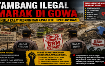 Lingkungan Rusak, Negara Berpotensi Rugi, Tambang 'Ilegal' di Gowa Masih Berkeliaran