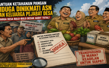 Bantuan Ketahanan Pangan Desa Bulo-Bulo Disorot, ASN hingga Keluarga Pejabat Diduga Masuk Daftar Penerima