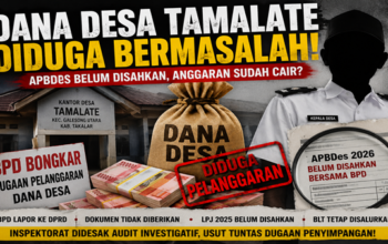 APBDes Belum Beres, Dana Desa Sudah Cair? Polemik Tamalate Meledak