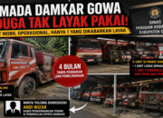 Diduga Dibiarkan, Armada Damkar Gowa Tumpuk Kerusakan Tanpa Perbaikan