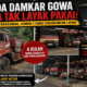 Diduga Dibiarkan, Armada Damkar Gowa Tumpuk Kerusakan Tanpa Perbaikan