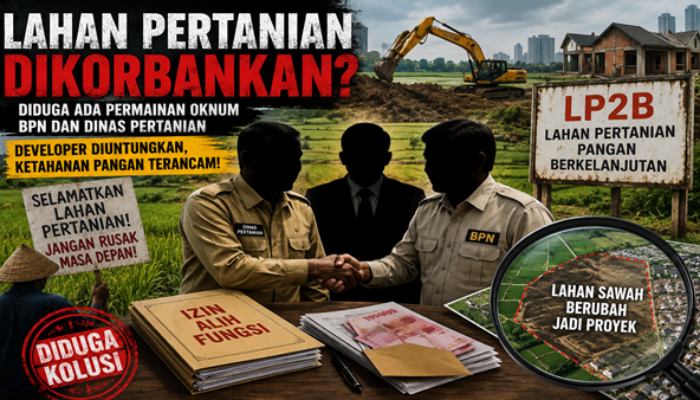 Dugaan Mafia Lahan Pertanian Menguat, PRI Desak Kementan Bersihkan Oknum Pejabat
