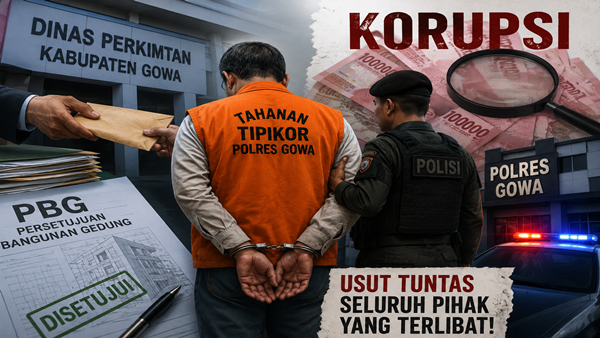 Korupsi PBG Gowa Belum Usai, Poros Rakyat Kantongi Informasi Aktor Lain