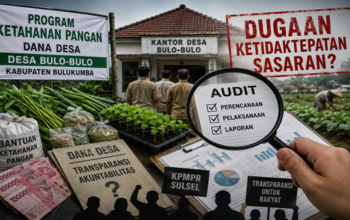 Dana Ketahanan Pangan Desa Bulo-Bulo Disorot, Dugaan Orang Dalam Dominasi Penerima Manfaat