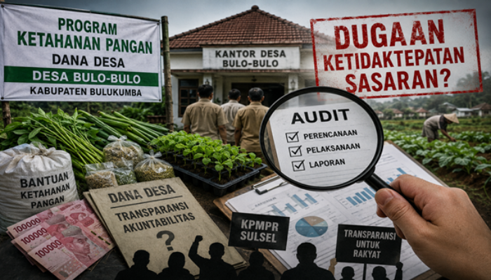 Dana Ketahanan Pangan Desa Bulo-Bulo Disorot, Dugaan Orang Dalam Dominasi Penerima Manfaat