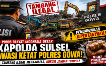 Maraknya Tambang Ilegal di Gowa Jadi Sorotan, Kapolda Sulsel Didesak Bertindak