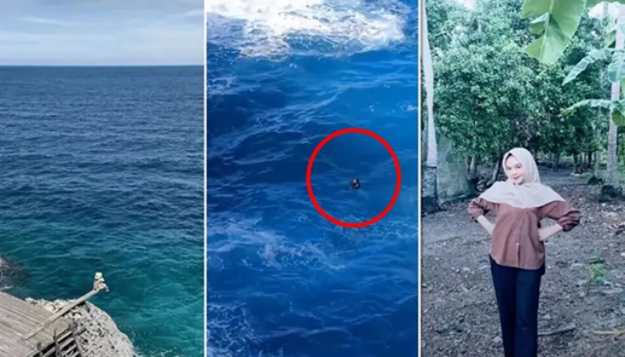Viral! Siswi SMA Hilang Usai Ombak Menghantam Spot Foto Tebing Apparalang