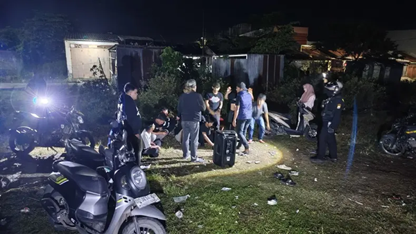 Musik Menggelegar Bongkar Pesta Ballo, 13 Remaja Manggala Dikarungi Polisi