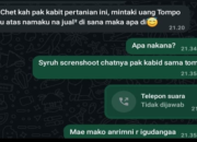 Polemik Percakapan WhatsApp Memanas, Kabid PSP Didesak Segera Buka Suara
