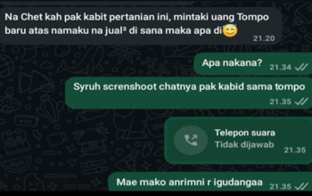 Polemik Percakapan WhatsApp Memanas, Kabid PSP Didesak Segera Buka Suara