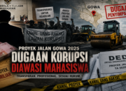 Dugaan Korupsi Proyek Jalan Gowa Memanas, Mahasiswa Siapkan Laporan