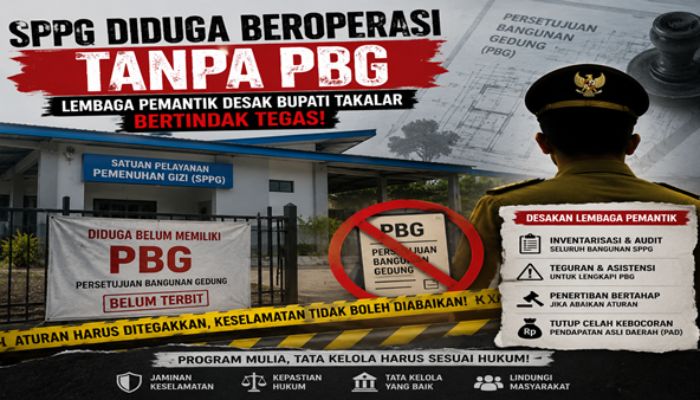 SPPG Diduga Beroperasi Tanpa PBG, Bupati Takalar Didesak Bertindak Tegas