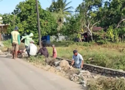 Diduga Proyek Siluman, Drainase di Canrego Dikerjakan Tanpa Papan Informasi