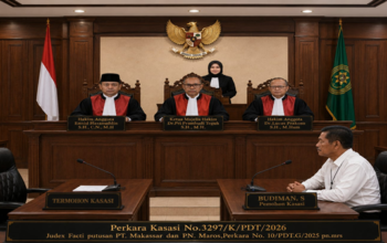 Perkara 10/PDT.G/2025 dan Kasasi 3297/K/PDT/2026, Kini Menanti Sidang “Wakil Tuhan” di MA RI