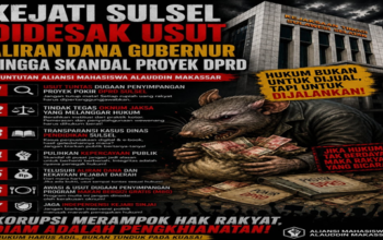 Jangan Tebang Pilih! Kejati Sulsel Ditantang Usut Dugaan Korupsi Pejabat Sulsel