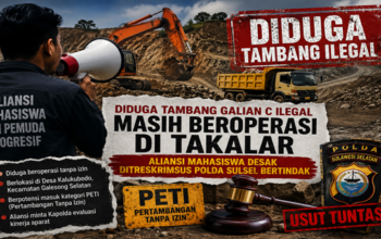 Aliansi Mahasiswa Desak Ditreskrimsus Polda Sulsel Usut Dugaan Tambang Ilegal di Kalukubodo