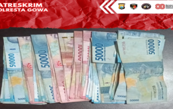 Diduga Jadikan Jalan Umum Arena Judi Balap Liar, Enam Pemuda Digelandang ke Polresta Gowa