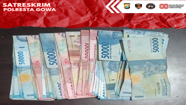 Diduga Jadikan Jalan Umum Arena Judi Balap Liar, Enam Pemuda Digelandang ke Polresta Gowa