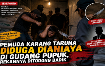 Geger! Pemuda Damkar Desa Tuju Diduga Dipukuli, Rekannya Diancam Badik