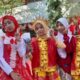 Meriah! Halaman SDN Borong Makassar ‘Memerah’, Puluhan Siswa Tampil Unik di Pawai HUT RI