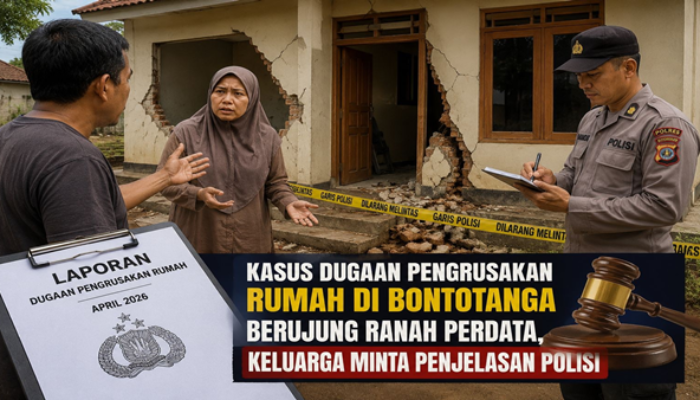 Rumah Dirobohkan, Polisi Arahkan ke Perdata: Kuasa Hukum Dahlia Protes Keras