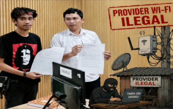 Dugaan Provider Wi-Fi Ilegal Kembali Mencuat, KMPI Pertanyakan Kinerja Polres Sinjai