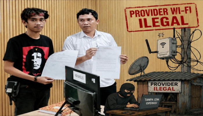 Dugaan Provider Wi-Fi Ilegal Kembali Mencuat, KMPI Pertanyakan Kinerja Polres Sinjai