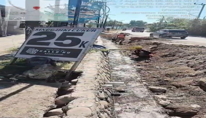 Rp239,7 Miliar untuk Jalan dan Drainase, Kualitas Pekerjaan Paket 6 Dipertanyakan