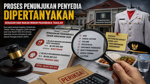 Rp267 Juta Anggaran Paskibraka Takalar Disorot, Penyedia Diminta Diperiksa