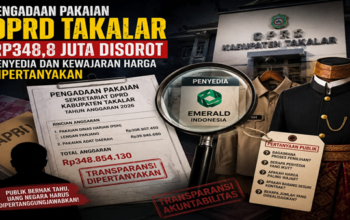 Rp348,8 Juta Belanja Pakaian DPRD Takalar Disorot, Sekwan Diminta Tak Berlindung di Balik Diam