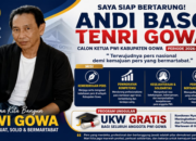 Gebrakan Besar Andi Baso Tenri! Jika Terpilih, UKW Gratis Jadi Senjata Utama