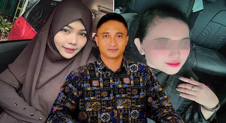 Foto kolase - Owner RA Skincare (kiri) Kuasa Hukum Owner RA Skincare, Gilang Yudistira Azis, S.H, dan Owner Skincare AHA (kanan)