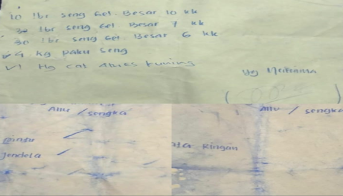 Rp200 Juta BSPS Desa Sengka Dipertanyakan, Supplier dan Fasilitator Didesak Diperiksa