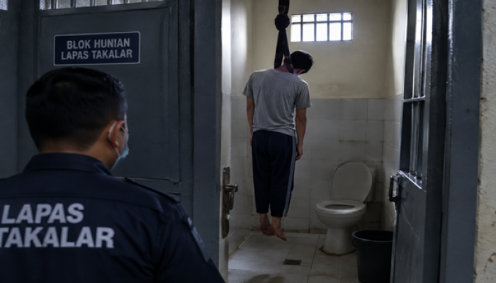 Napi Vonis 8 Tahun Ditemukan Tewas di Lapas Takalar