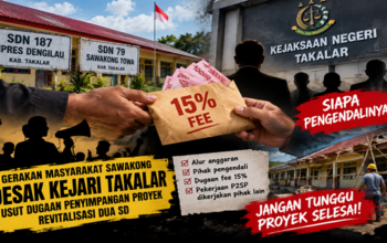 Dugaan Fee 15 Persen Menganga di Proyek SD Takalar, Kejari Diminta Bongkar