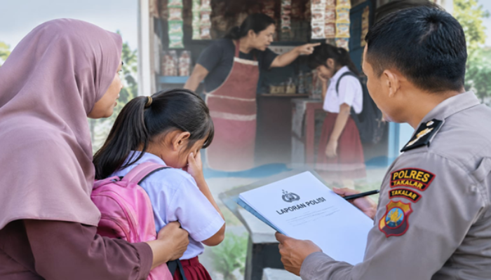 Diduga Hina Siswi Kelas V, Pedagang di Lingkungan SD Dilaporkan Orangtua Korban