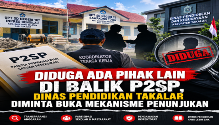 Siapa Kendalikan P2SP Takalar? Dugaan Penunjukan Tenaga Kerja Jadi Sorotan