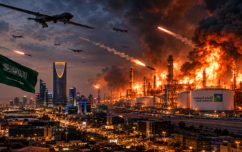 Arab Saudi Diserang Bertubi-tubi, Rudal Houthi Sasar Riyadh dan Kilang Minyak