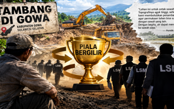 Penambang di Gowa Diduga Jadi Piala Bergilir Oknum LSM, Silih Berganti Datang