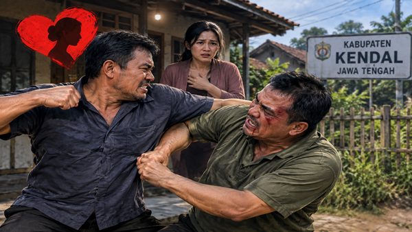 Demi Cinta Janda, Dua Pria Paruh Baya di Kendal Duel hingga Satu Tewas