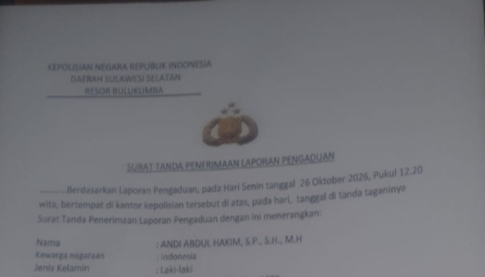 Insiden Pengukuhan Kerukunan Keluarga Besar Karaeng Laikang Berujung Laporan