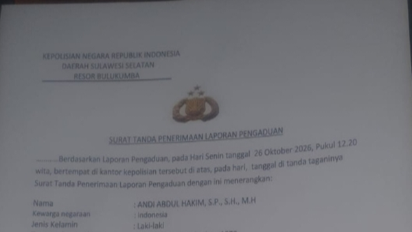 Insiden Pengukuhan Kerukunan Keluarga Besar Karaeng Laikang Berujung Laporan