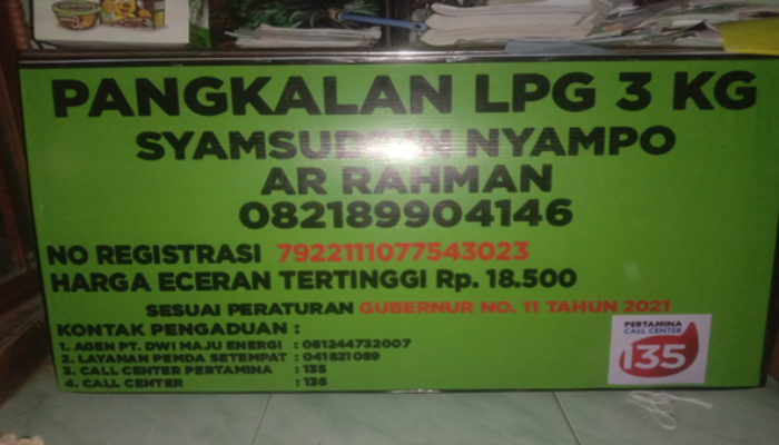 Pangkalan Gas Takalar Mati Suri, Klaim Setoran Rp23 Juta Dibantah Pihak Agen